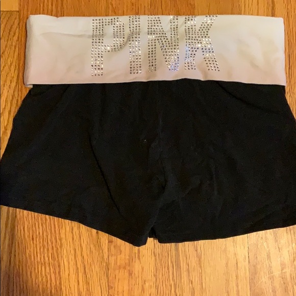 PINK Victoria's Secret Pants - Pink yoga shorts PINK Victoria's Secret Pants - Pink yoga shorts